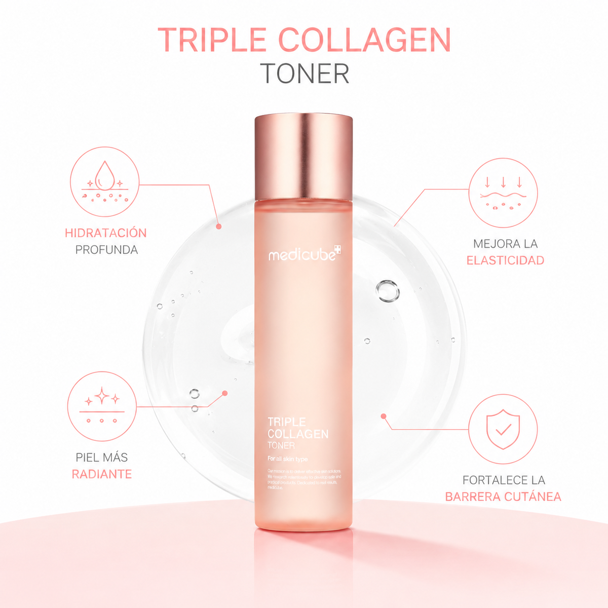 MEDICUBE Renew Triple Collagen Toner 4.0 140ml