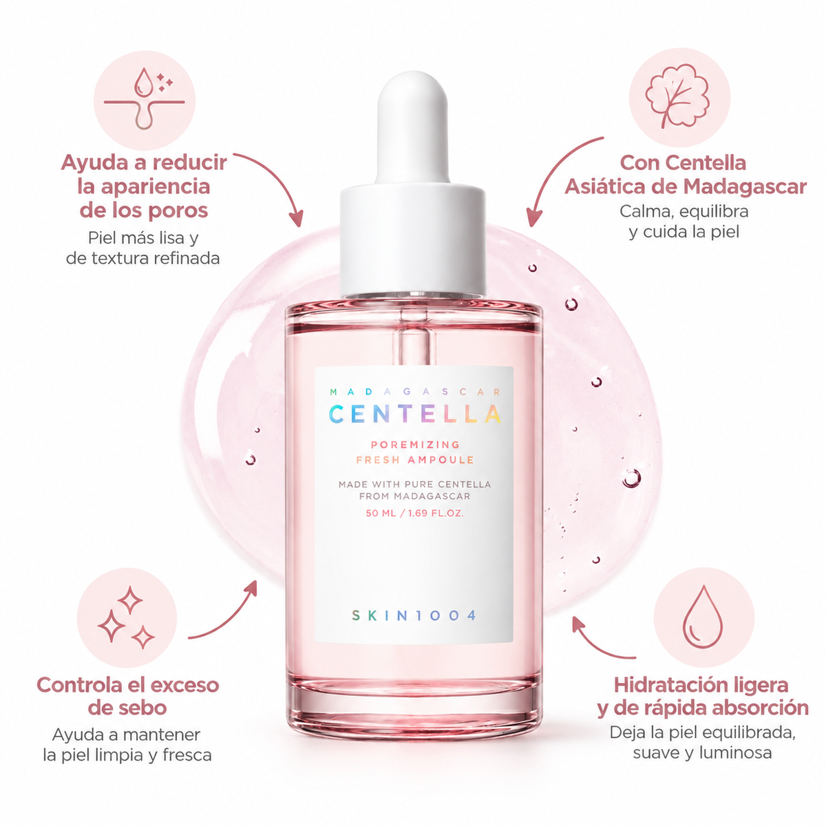 SKIN1004 Madagascar Centella Poremizing Fresh Ampoule 50ml