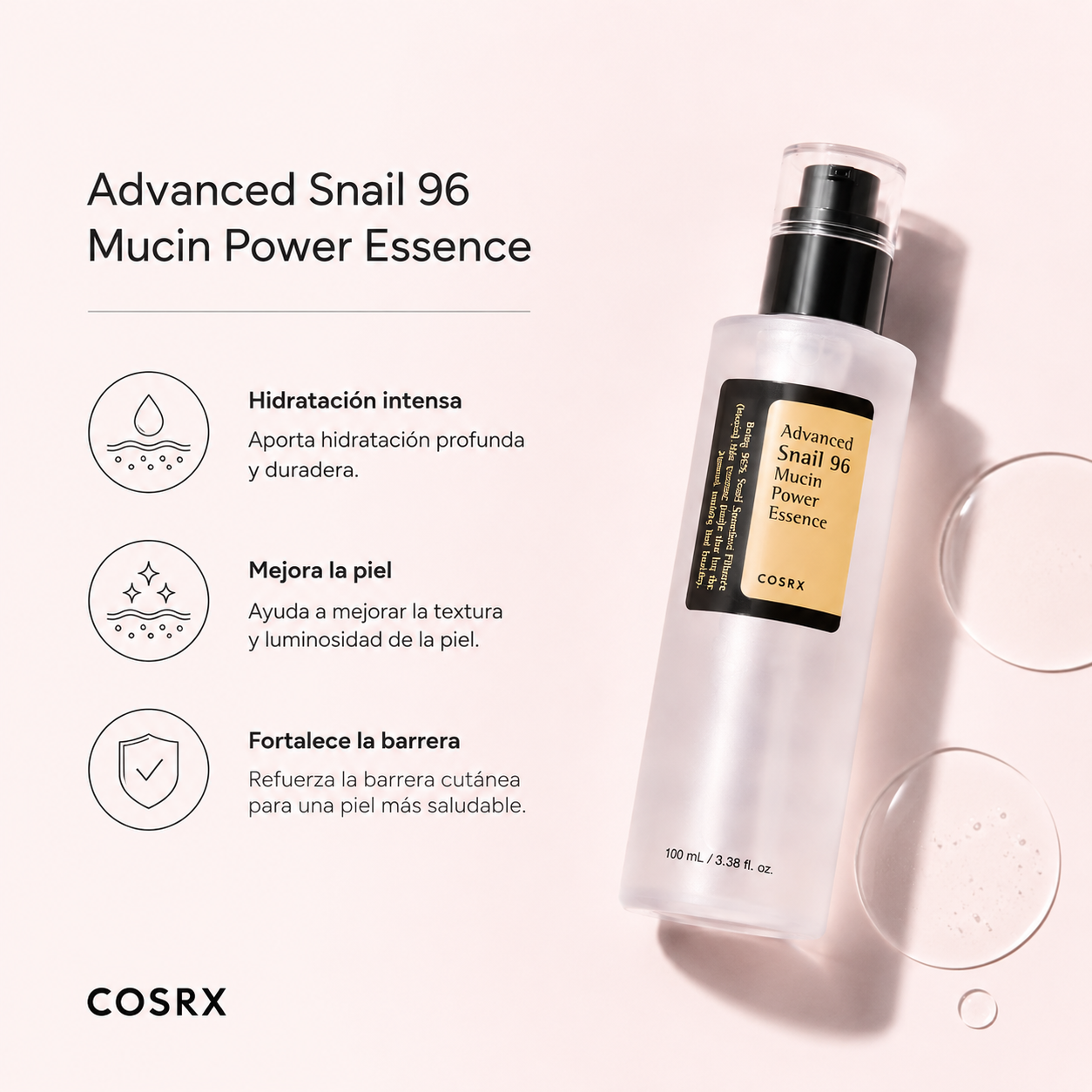 Advanced Snail 96 Mucin Power Essence 100ml