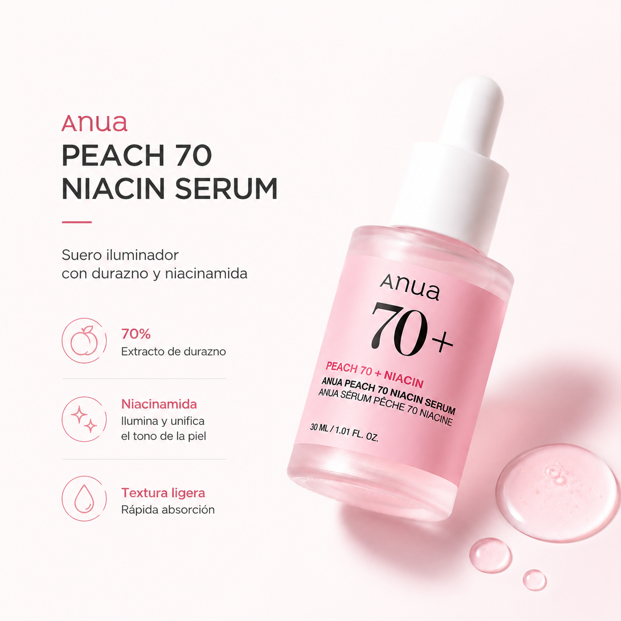 Peach 70 Niacinamide Serum 30ml
