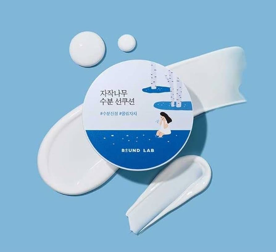 Round Lab Birch Juice Moisturizing Sun Cushion SPF50+ 15g
