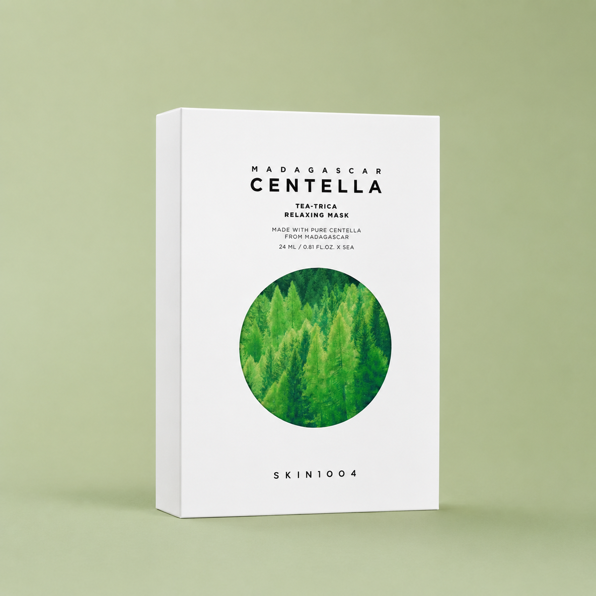 SKIN1004 Madagascar Centella Teatrica Relaxing Mask 5 uds