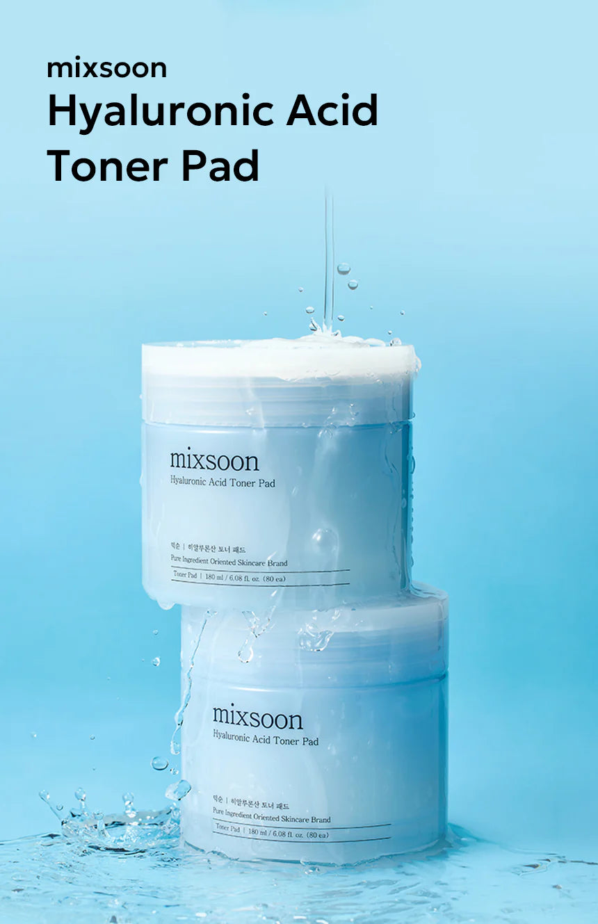 Mixsoon Hyaluronic Acid Toner Pad 80 uds