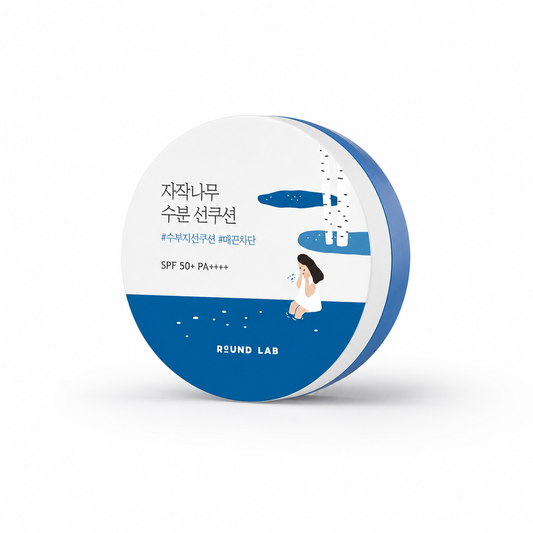 Round Lab Birch Juice Moisturizing Sun Cushion SPF50+ 15g